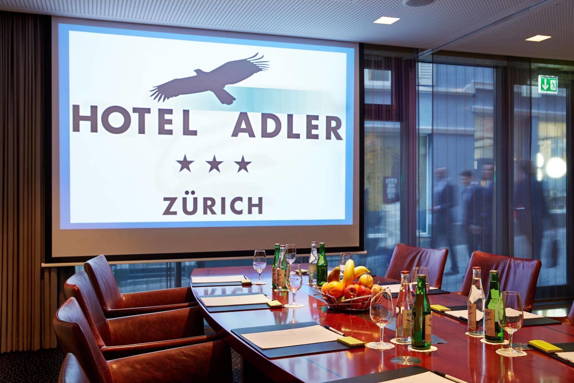 Hotel Adler Zurique Exterior foto